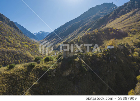 snowy mountains of the Caucasus. 59887909