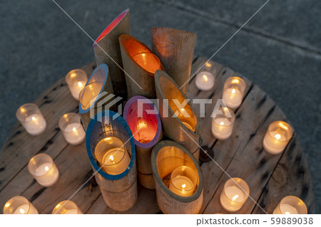 [Nagasaki Prefecture] Kawatana Katashima Bamboo Lantern Festival 59889038