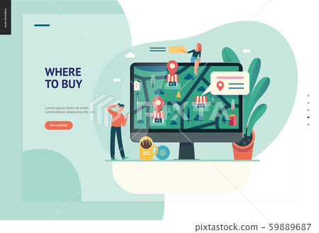 Business series - where to buy web template 59889687
