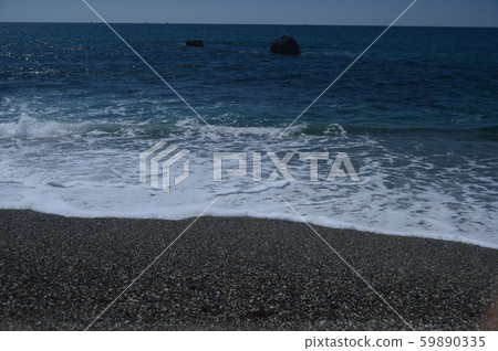 Wave beach (Keihin / Kochi prefecture Kochi city Uraido) Wave beach (Keihin / Kochi prefecture Kochi city Uraido) 59890335