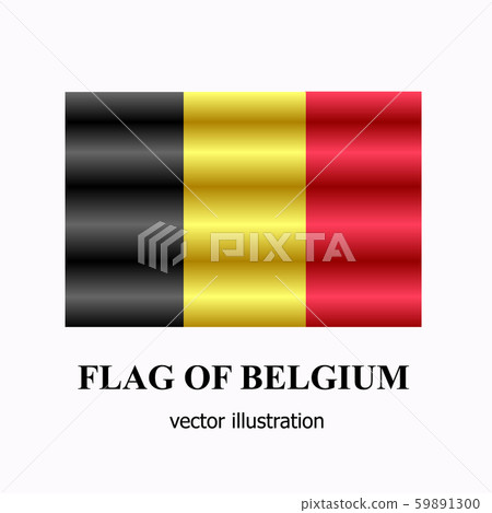 Flag of Belgium. Vector Illustration. 59891300