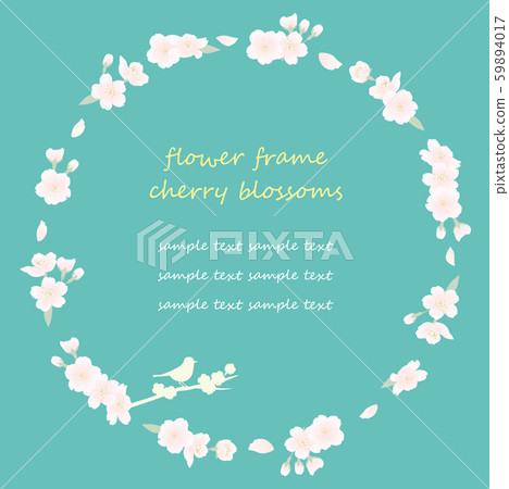 cherry blossom frame 59894017