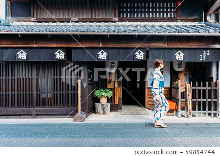 Inuyama Castle Town Female Yukata 59894744