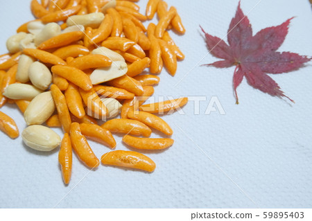 Autumn maple with persimmon seeds Autumn maple with persimmon seeds 59895403