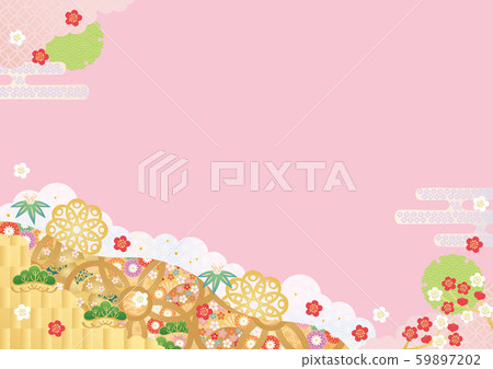 Japanese pattern background material-2 Japanese pattern background material-2 59897202