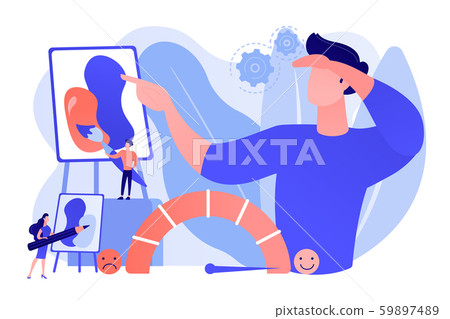 Emotional design concept vector illustration 59897489