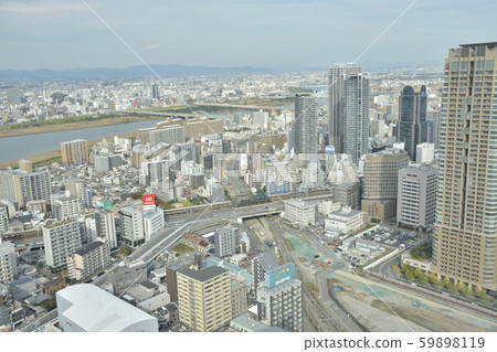 Osaka cityscape Osaka cityscape 59898119