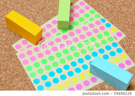 文具文具粘紙貼紙雜貨軟木板辦公用品紙學校日用品日用品 59898226