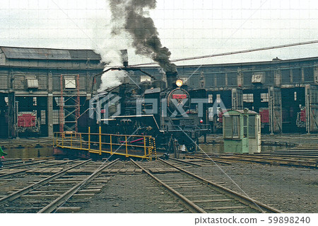 Old photo / C56 160 of Otaru Chikko Port / November 55, commemorating the 100th anniversary of the opening of Hokkaido Railway 59898240