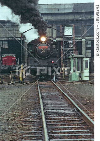 Old photo / C56 160 of Otaru Chikko Port / November 55, commemorating the 100th anniversary of the opening of Hokkaido Railway 59898241