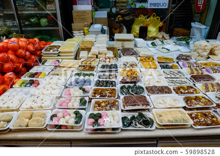 Mangwon Market in Seoul,Korea. Mangwon Market in Seoul,Korea. 59898528