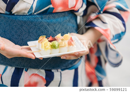 犬山城浴衣女 59899121