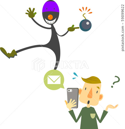 Smartphone email virus 59899622
