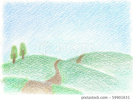Sky and mountain road Sky and mountain road 59901631