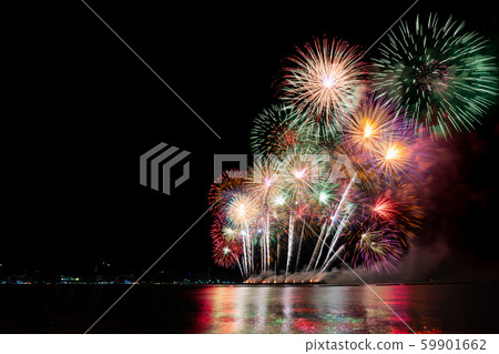 Fireworks light up the sky 59901662