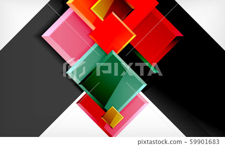 Colorful square and rectangle blocks background Colorful square and rectangle blocks background 59901683