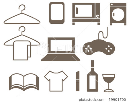 Life tools icon set 59901700