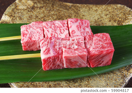 Matsusaka beef skewers 59904817