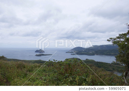 Near the Chio-Satojima Lighthouse (Tomoo-mura, Oki-gun, Shimane) Near the Chio-Satojima Lighthouse (Tomoo-mura, Oki-gun, Shimane) 59905071