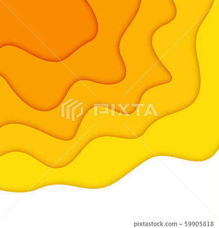 3D abstract background and paper cut shapes, vector illustration 3D abstract background and paper cut shapes, vector illustration 59905818