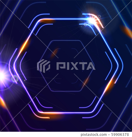 Sci-fi technology abstract background with glowing Sci-fi technology abstract background with glowing 59906378