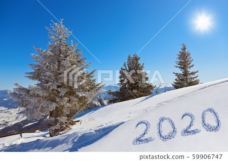 2020 on snow at mountains - St. Gilgen Austria 2020 on snow at mountains - St. Gilgen Austria 59906747