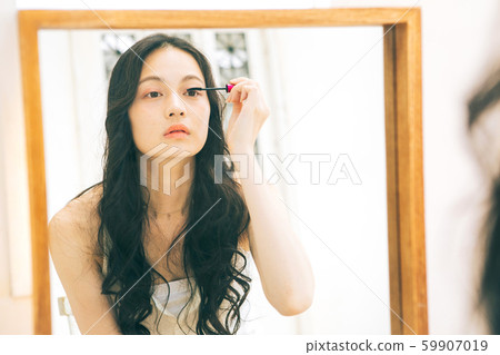 Makeup scene mascara Makeup scene mascara 59907019