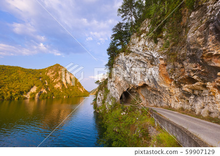 River Drina - national nature park in Serbia River Drina - national nature park in Serbia 59907129