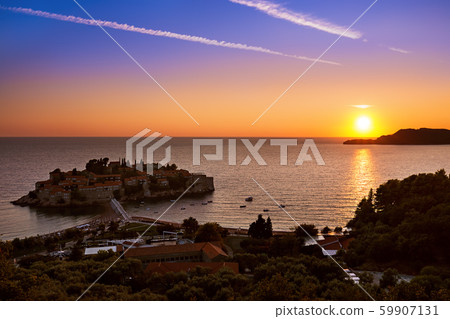 Island Sveti Stefan - Montenegro Island Sveti Stefan - Montenegro 59907131