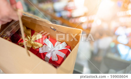 Buying gift for Christmas or New Year holiday Buying gift for Christmas or New Year holiday 59908604