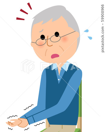 老人握手 59908966