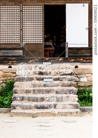 Beautiful wooden building of Andong traditional hanok in korea 59909021