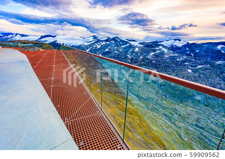 Mountains view from Dalsnibba viewpoint, Norway Mountains view from Dalsnibba viewpoint, Norway 59909562