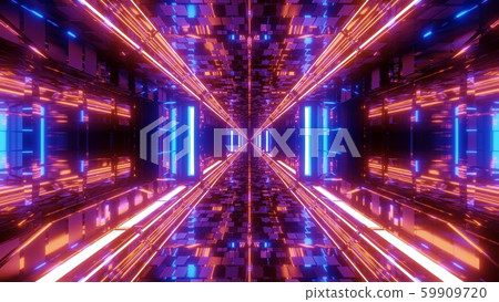 technical futuristic glass tunnel corriidor with metal bricks texture 3d illustration wallpaper technical futuristic glass tunnel corriidor with metal bricks texture 3d illustration wallpaper 59909720
