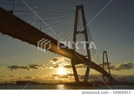 Sunset from Meiko Triton 59909953