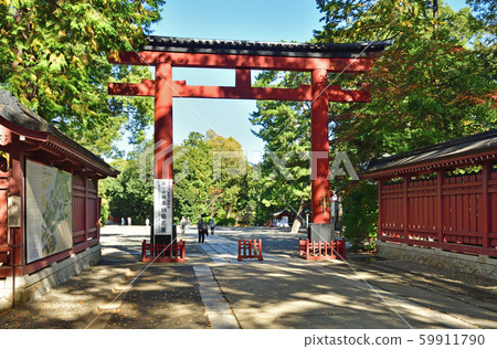 Omiya Hikawa Shrine, the third torii gate at the precincts 59911790