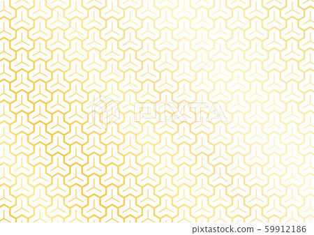 Japanese pattern background [turtle shell pattern] - Stock Illustration ...