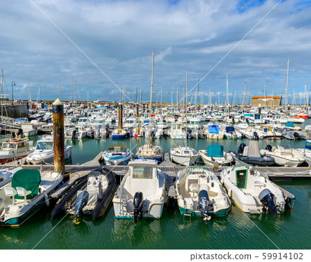 The port of the Herbaudiere, France The port of the Herbaudiere, France 59914102