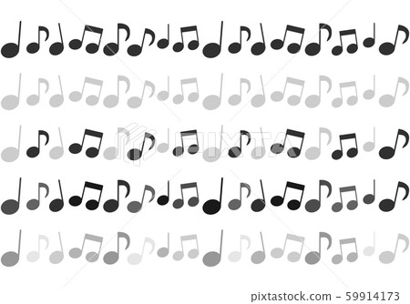 Monochrome om line set - Stock Illustration [59914173] - PIXTA