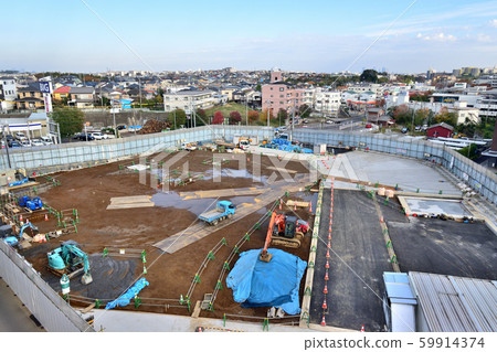Linear Shinkansen construction site, Kanagawa Inukura emergency exit 59914374