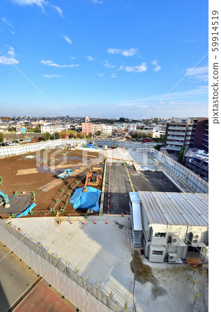 Linear Shinkansen construction site, Kanagawa Inukura emergency exit Linear Shinkansen construction site, Kanagawa Inukura emergency exit 59914519