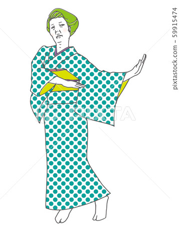 和服女性 59915474