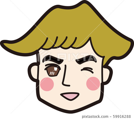 英俊的黑臉,男性,冷靜,濃密的眉毛,閃光,眨眼,微笑,棕色的頭髮 英俊的黑臉,男性,冷靜,濃密的眉毛,閃光,眨眼,微笑,棕色的頭髮 59916288
