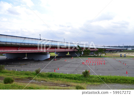 Scenery of Tama River 59917272