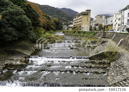 Autumn leaves of Hakone Yumoto Autumn leaves of Hakone Yumoto 59917536