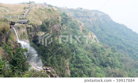 Wah Kaba Falls, Cherrapunji, Meghalaya, India 59917884
