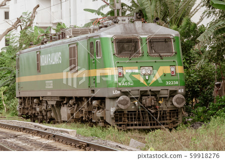 A high power electric WAG-9 locomotive loco engine wagon A high power electric WAG-9 locomotive loco engine wagon 59918276