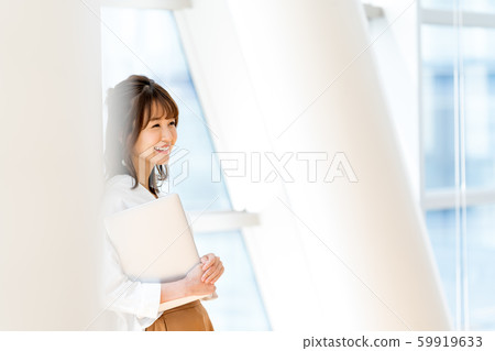 Businesswoman, office, laptop Businesswoman, office, laptop 59919633
