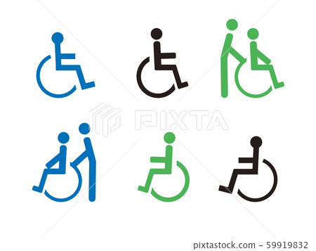 Wheelchair icon set 1 Wheelchair icon set 1 59919832
