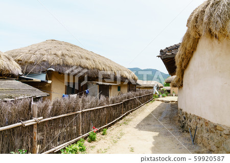 Andong traditional hanok village in korea 59920587